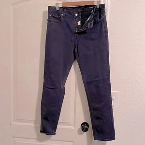 Banana Republic Traveler Jeans, Men, 33x30, navy blue, slim fit, used good cond